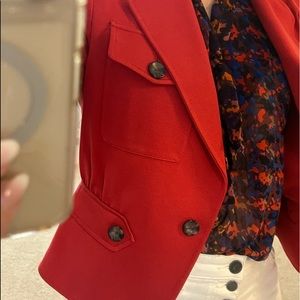CABI blazer Size 4 red
